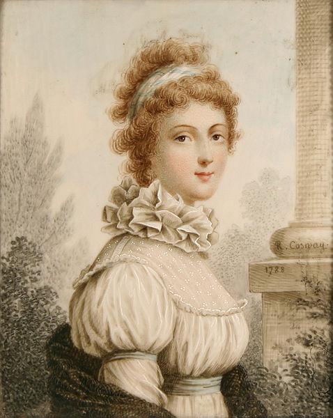 Richard Cosway Portrait of the Marchioness of Queenston